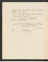 k.k. naturhistorisches Hofmuseum, Intendanzakten 1885-1896 (Hauer), Aktenzahl Z.372/1888, Seite 2